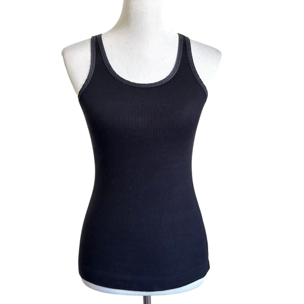 Tufi Duek Womens Ribbed Tank Top Sz XS? Black